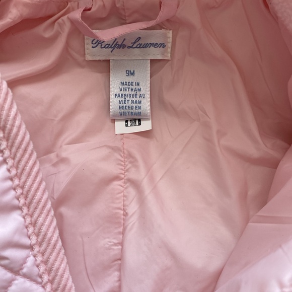 Ralph Lauren Baby Girl Snowsuit, size 9 months, NWOT - Picture 3 of 4